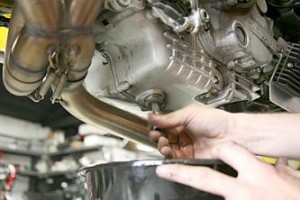 vidange moteur moto333