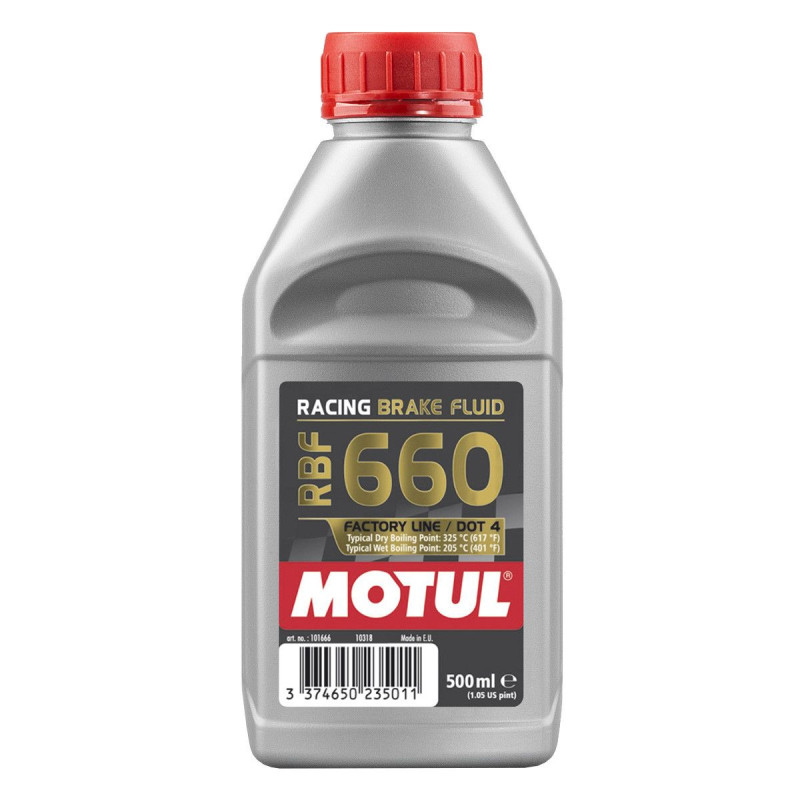 freinage direction assistee liquide de frein motul rbf 660