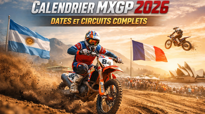 Calendrier MXGP 2026