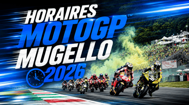 Horaires motogp mugello 2026