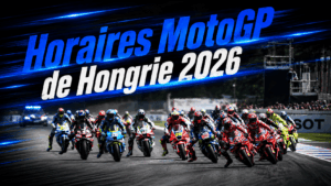 horaires motogp de hongrie 2026