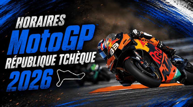 horaires motogp tcheque 2026