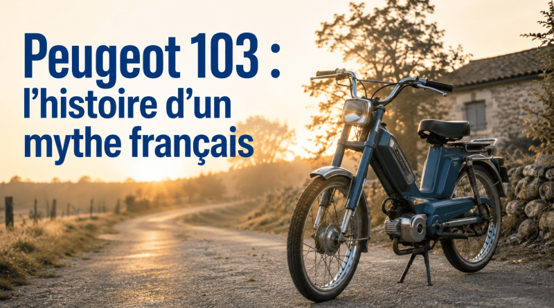 Mythique peugeot 103