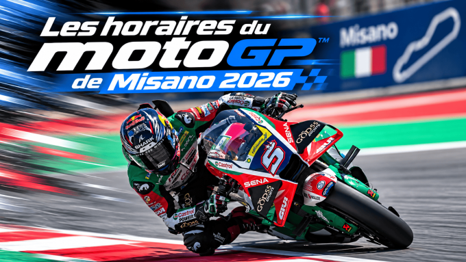 grand prix saint marin, horaires motogp Misano 2026