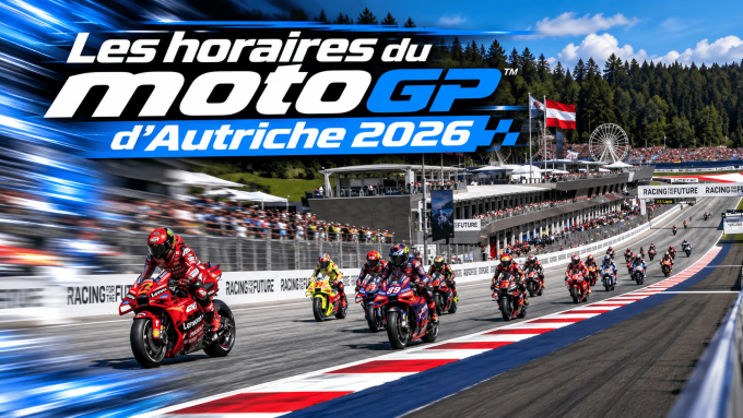 horaires motogp d'Autriche 2026