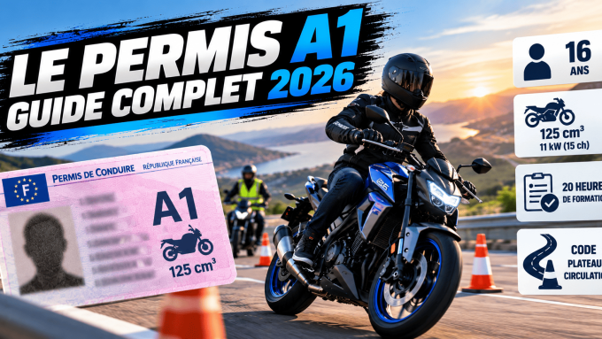 Permis moto A1